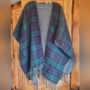 Womens Poncho Sweater